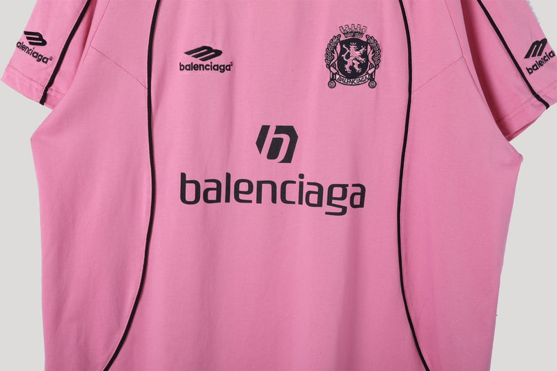 BALENCIAGA Soccer Tee Pink