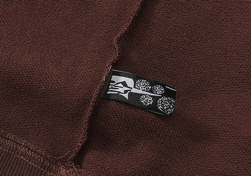 SP5DER Brown Hoodie