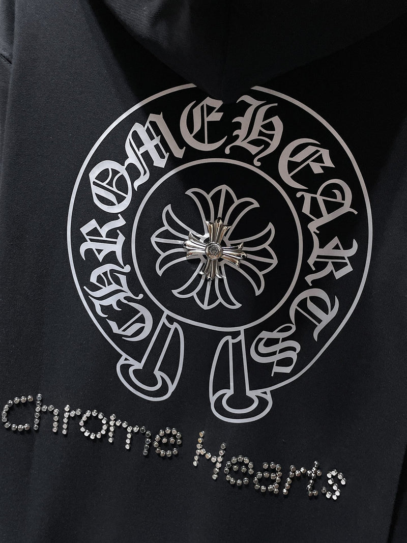 CHROME HEARTS Simple Logo Black