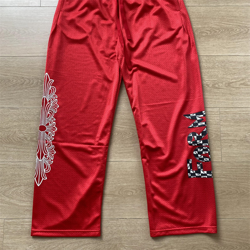 CHROME HEARTS "Form Red Pants"