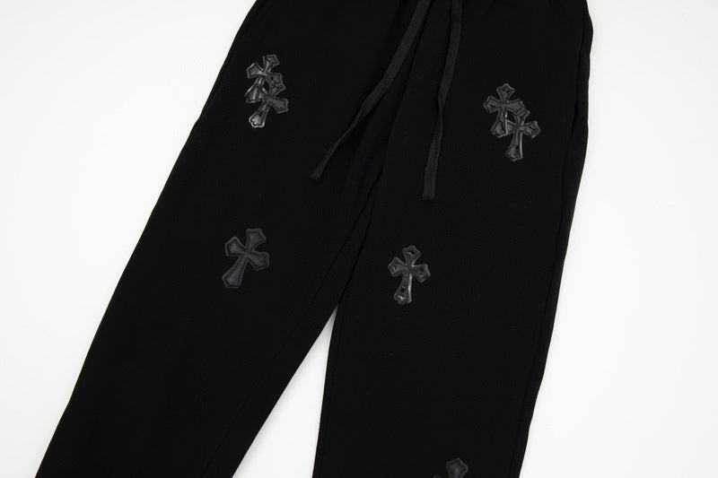 CHROME HEARTS Cross Sweatpants Black