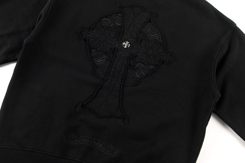 CHROME HEARTS Big Cross Crewneck