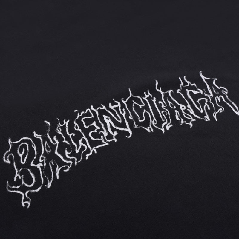 BALENCIAGA Metal Logo Tee