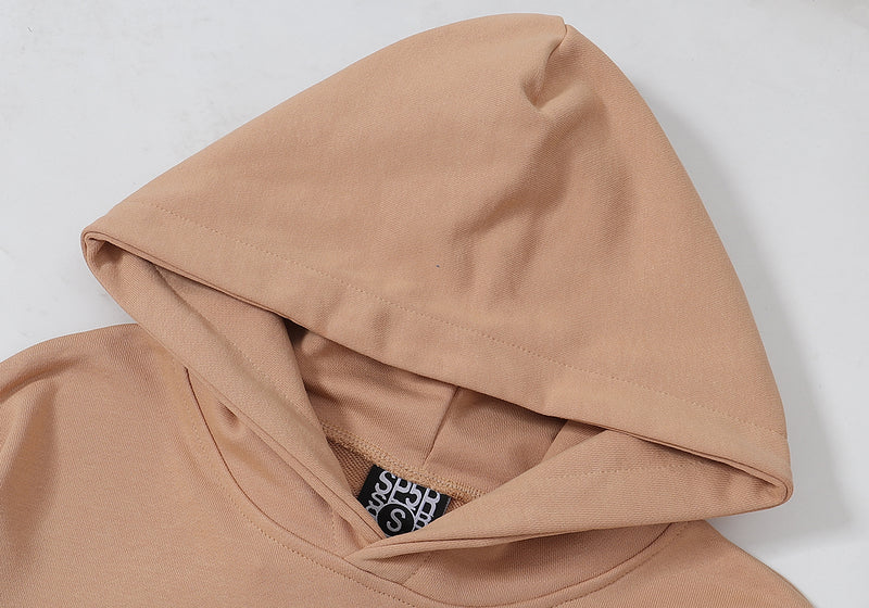 SP5DER "Stars" Beige Hoodie