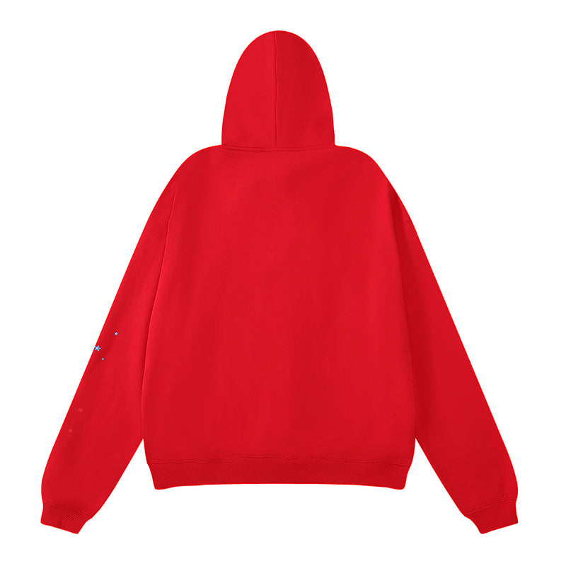 SP5DER Red Hoodie