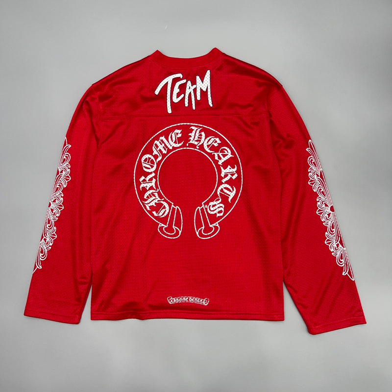 CHROME HEARTS Form Jersey Red