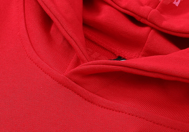 SP5DER Red Hoodie