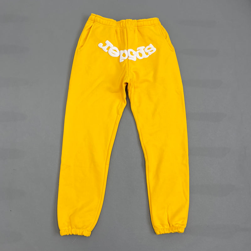 SP5DER Sweatshirt Set Yellow