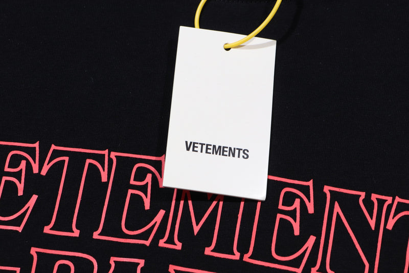 VETEMENTS Stranger Things Tee