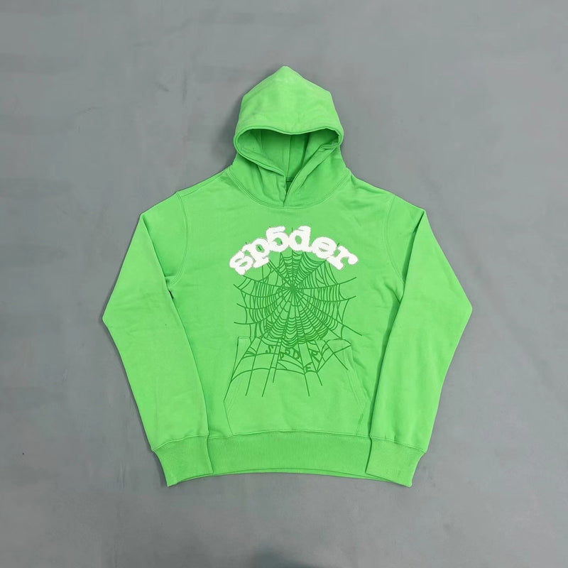 SP5DER Sweatshirt Set Green