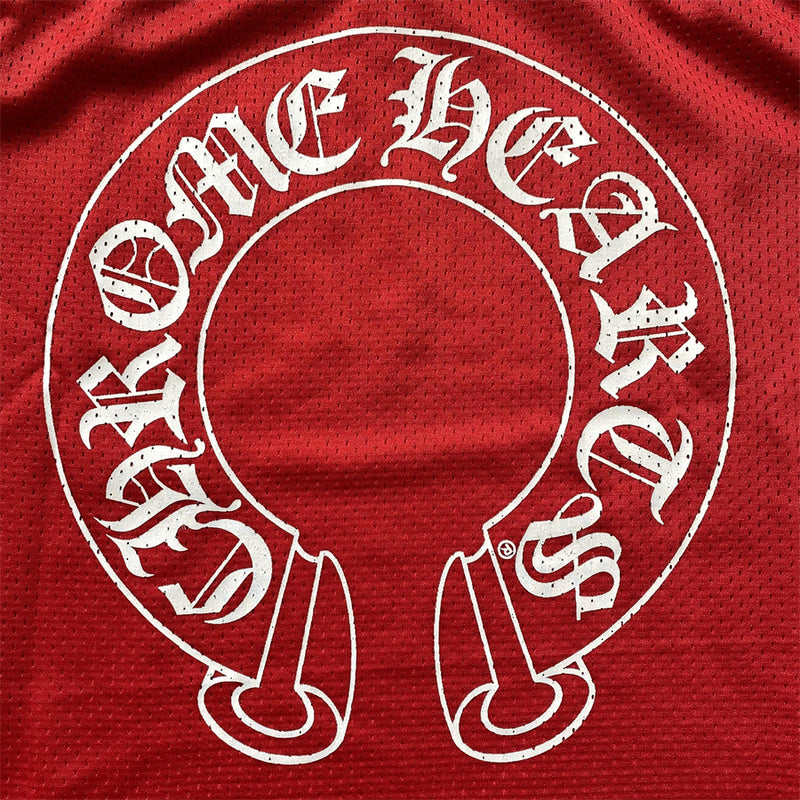 CHROME HEARTS "Form Red Jersey" Tee