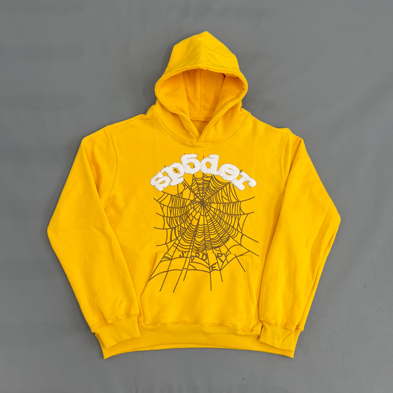 SP5DER Sweatshirt Set Yellow