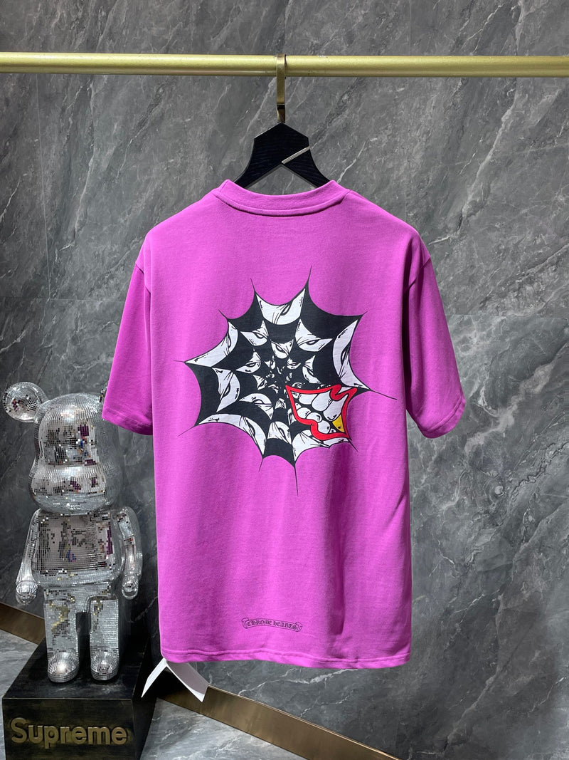 CHROME HEARTS Pink Tee