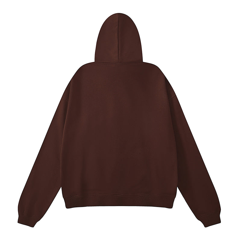 SP5DER Brown Hoodie