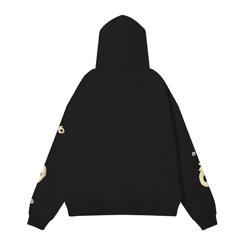 SP5DER "Stars" Black Hoodie