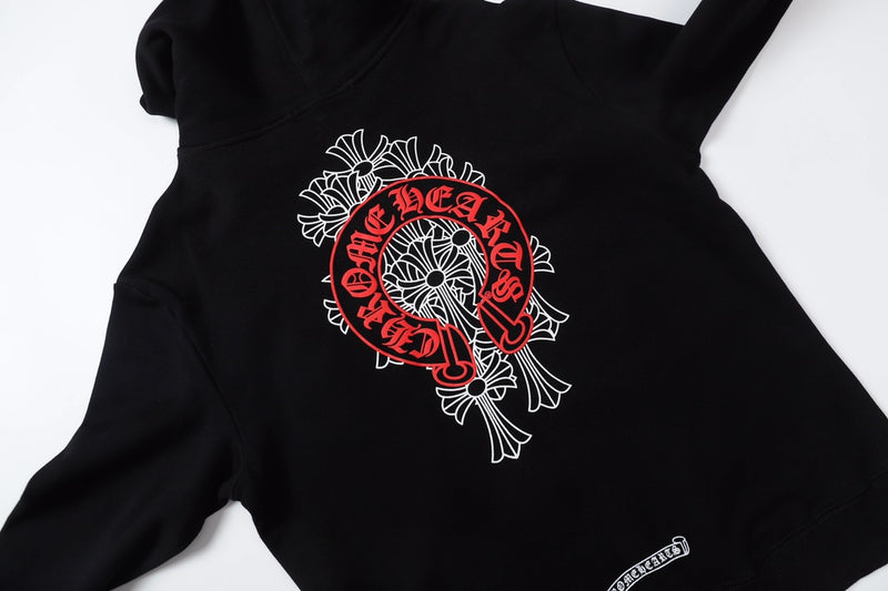 CHROME HEARTS Redd Logo Hoodie