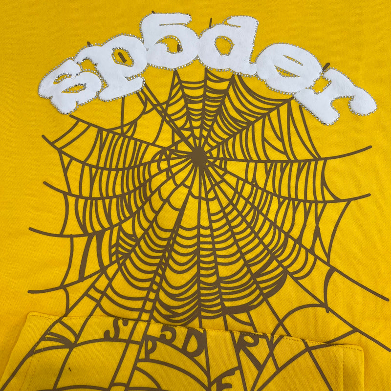 SP5DER Sweatshirt Set Yellow