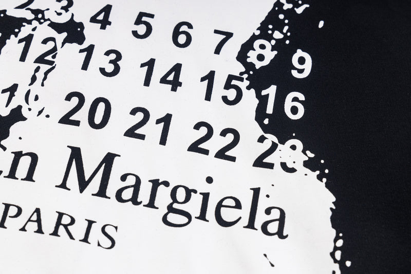 MAISON MARGIELA Black White Hoodie