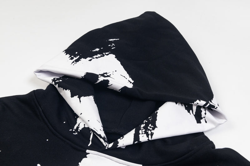 MAISON MARGIELA Black White Hoodie