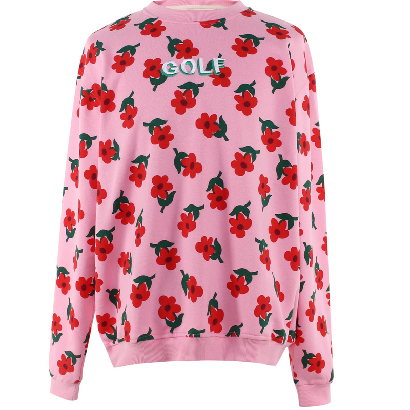 GOLF WANG Flowers Crewneck