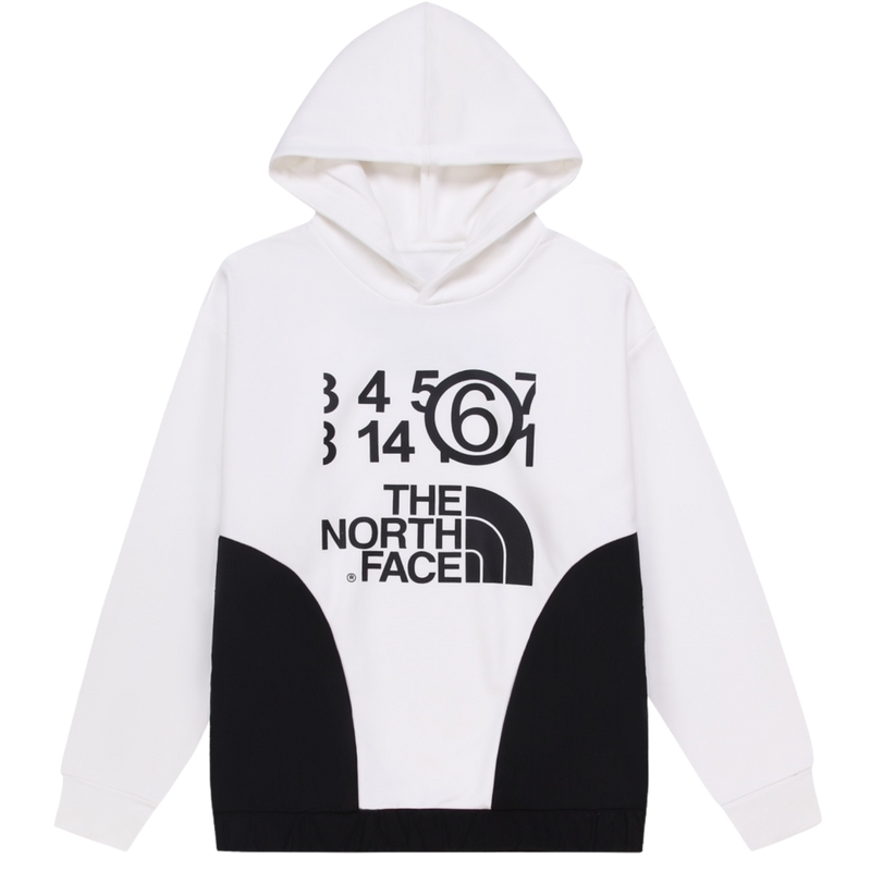 MAISON MARGIELA x TNF White Hoodie