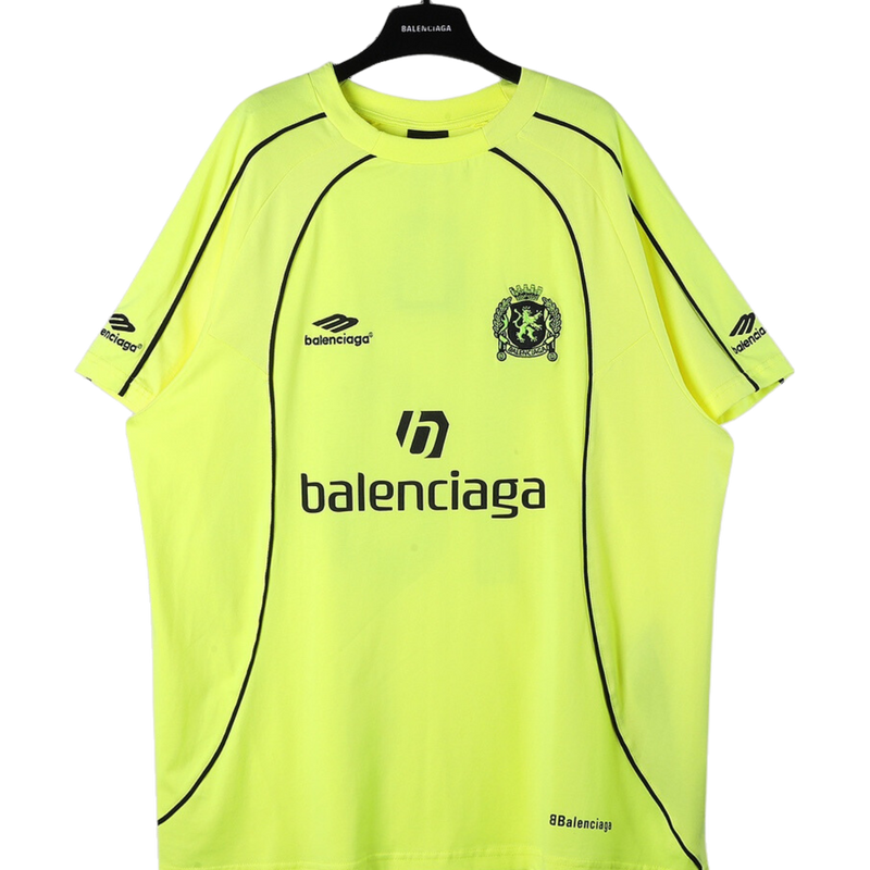 BALENCIAGA Soccer Tee Yellow