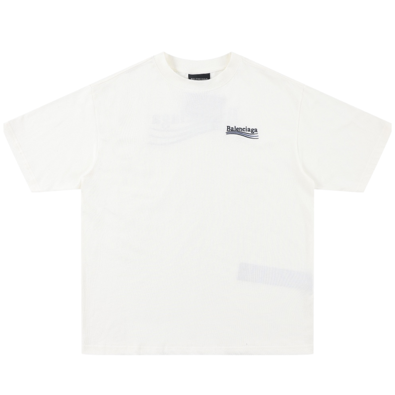 BALENCIAGA Box Logo White