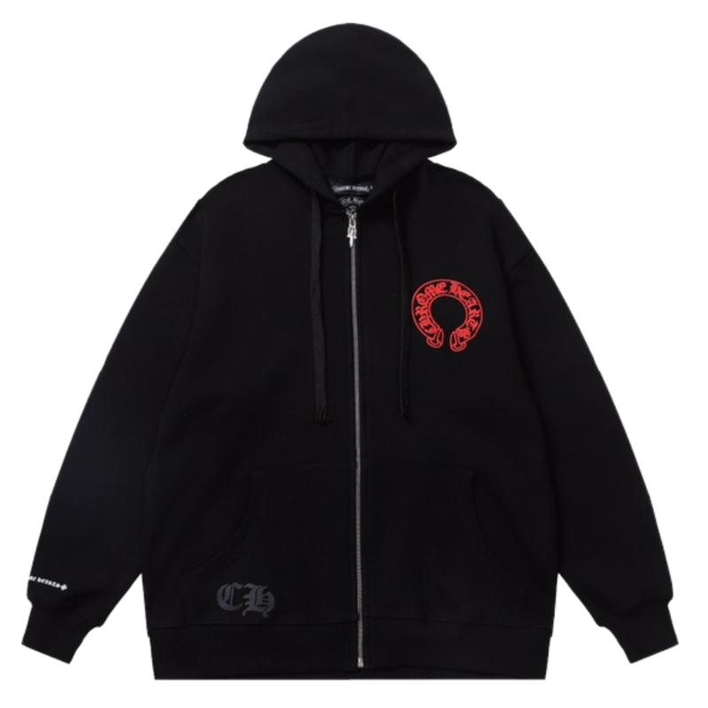 CHROME HEARTS Redd Logo Hoodie