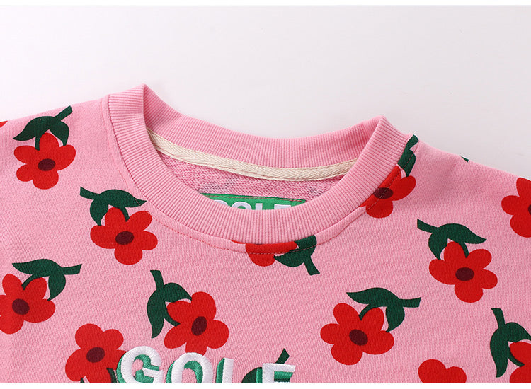 GOLF WANG Flowers Crewneck