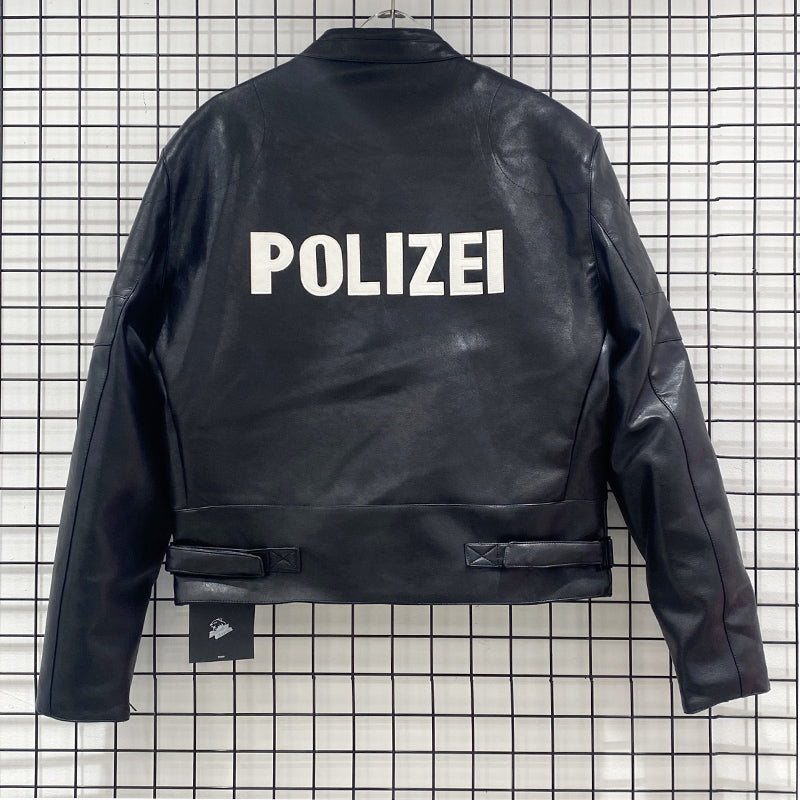 VETEMENTS Polizei Leather Jacket