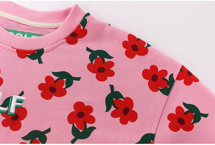 GOLF WANG Flowers Crewneck