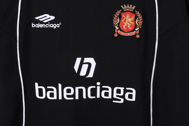 BALENCIAGA Soccer Tee Black