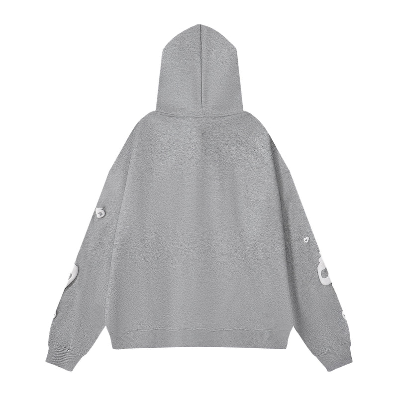 SP5DER "Stars" Gray Hoodie