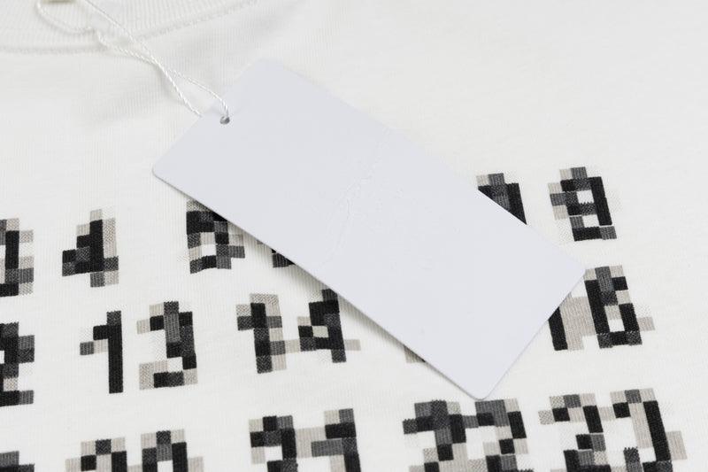 MAISON MARGIELA Censored Logo White