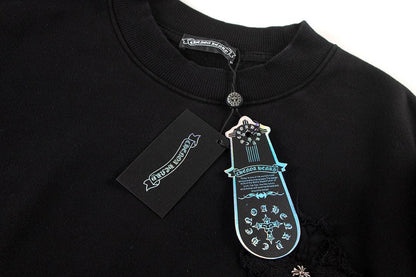 CHROME HEARTS Big Cross Crewneck - Loja De Anarquia - Loja De Anarquia - CHROME HEARTS Big Cross Crewneck - Loja De Anarquia - P - 