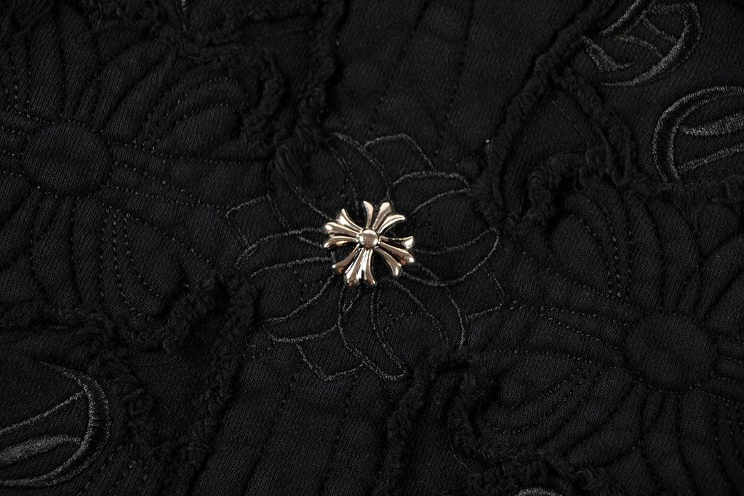 CHROME HEARTS Big Cross Crewneck - Loja De Anarquia - Loja De Anarquia - CHROME HEARTS Big Cross Crewneck - Loja De Anarquia - P - 