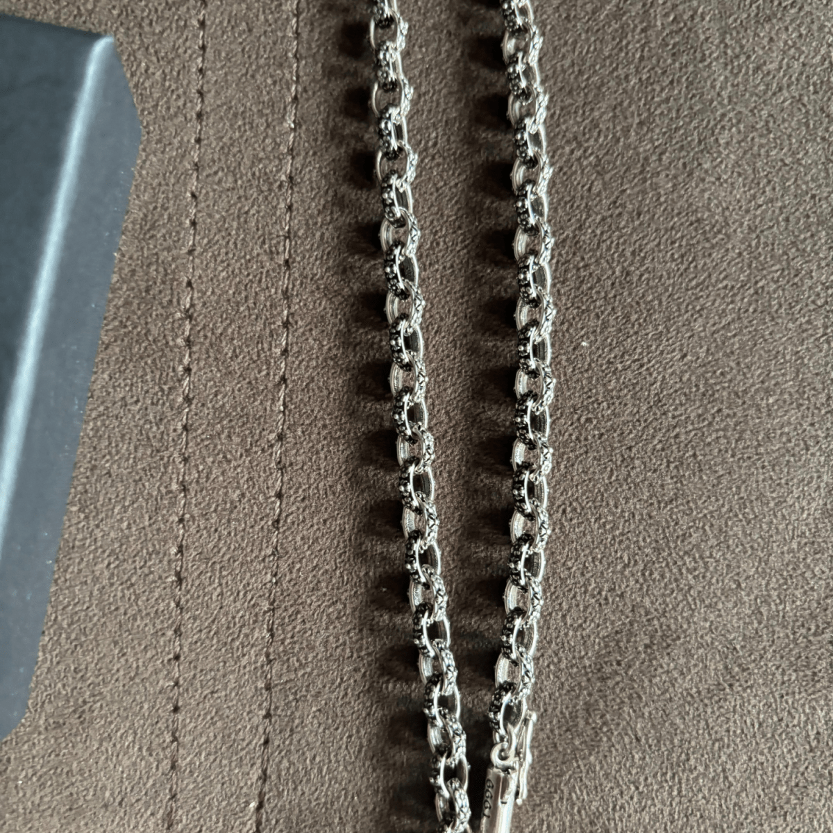 CHROME HEARTS Corrente de Prata - Loja De Anarquia - Loja De Anarquia - CHROME HEARTS Corrente de Prata - Loja De Anarquia - 45 cm - 