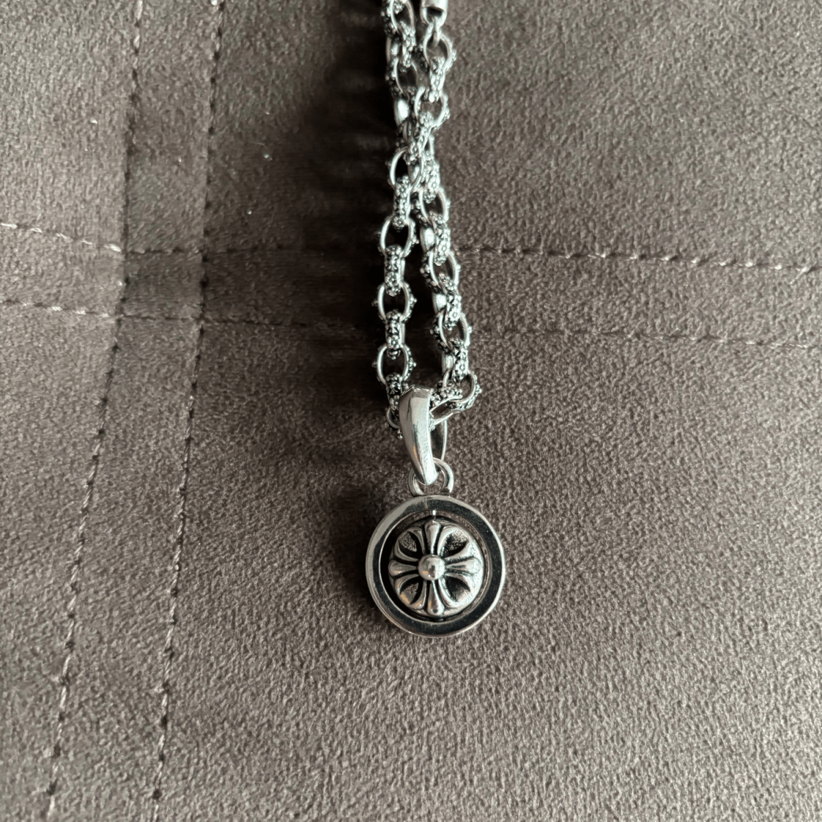 CHROME HEARTS Corrente de Prata - Loja De Anarquia - Loja De Anarquia - CHROME HEARTS Corrente de Prata - Loja De Anarquia - 45 cm - 