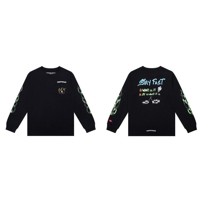 CHROME HEARTS Crewneck - Loja De Anarquia - Loja De Anarquia - CHROME HEARTS Crewneck - Loja De Anarquia - P - 