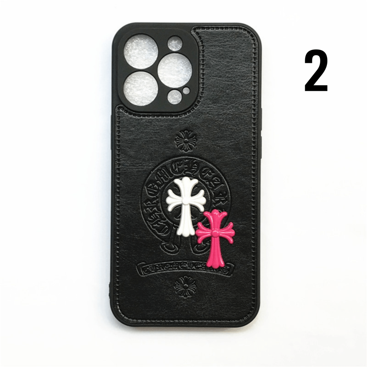 CHROME HEARTS IPHONE CASE COLOR CROSS - Loja De Anarquia - Loja De Anarquia - CHROME HEARTS IPHONE CASE COLOR CROSS - Loja De Anarquia - IPhone 11 - 
