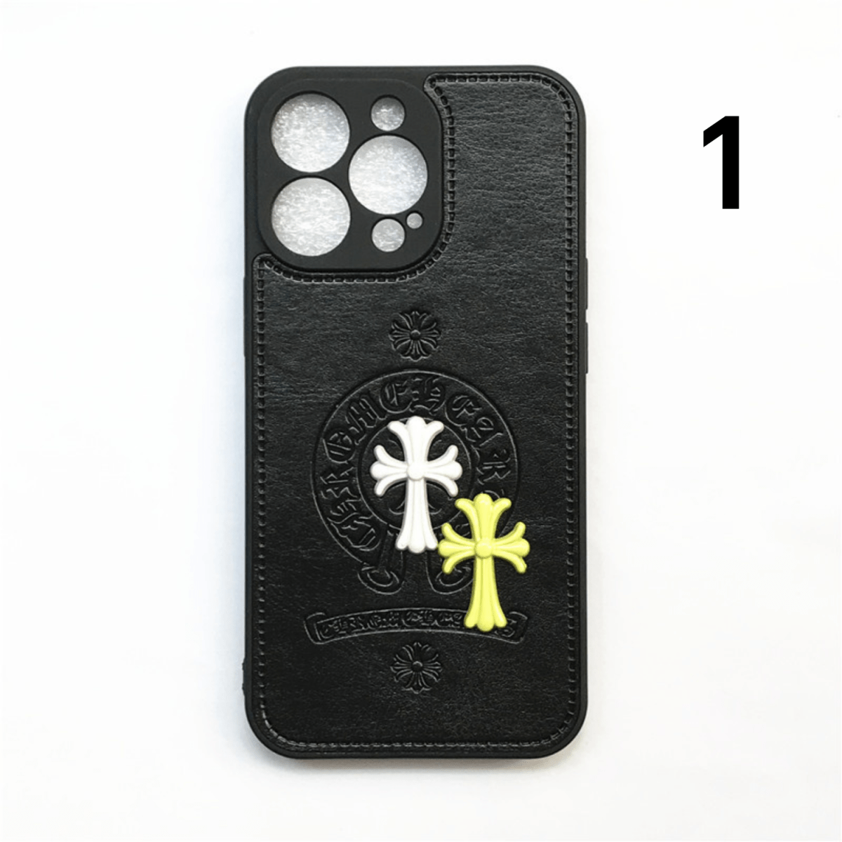 CHROME HEARTS IPHONE CASE COLOR CROSS - Loja De Anarquia - Loja De Anarquia - CHROME HEARTS IPHONE CASE COLOR CROSS - Loja De Anarquia - IPhone 11 - 