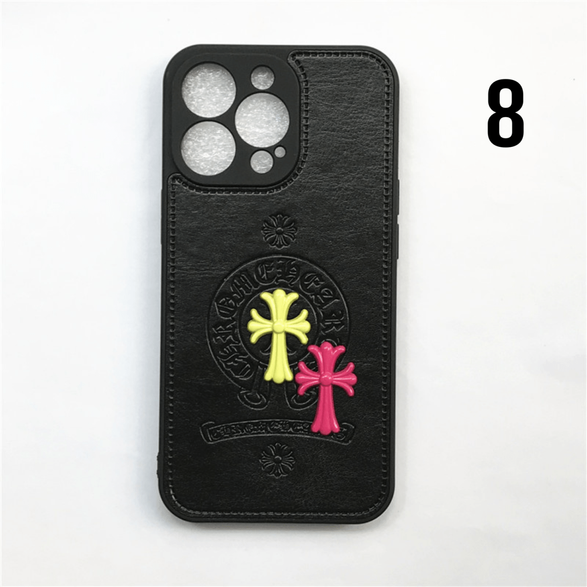 CHROME HEARTS IPHONE CASE COLOR CROSS - Loja De Anarquia - Loja De Anarquia - CHROME HEARTS IPHONE CASE COLOR CROSS - Loja De Anarquia - IPhone 11 - 