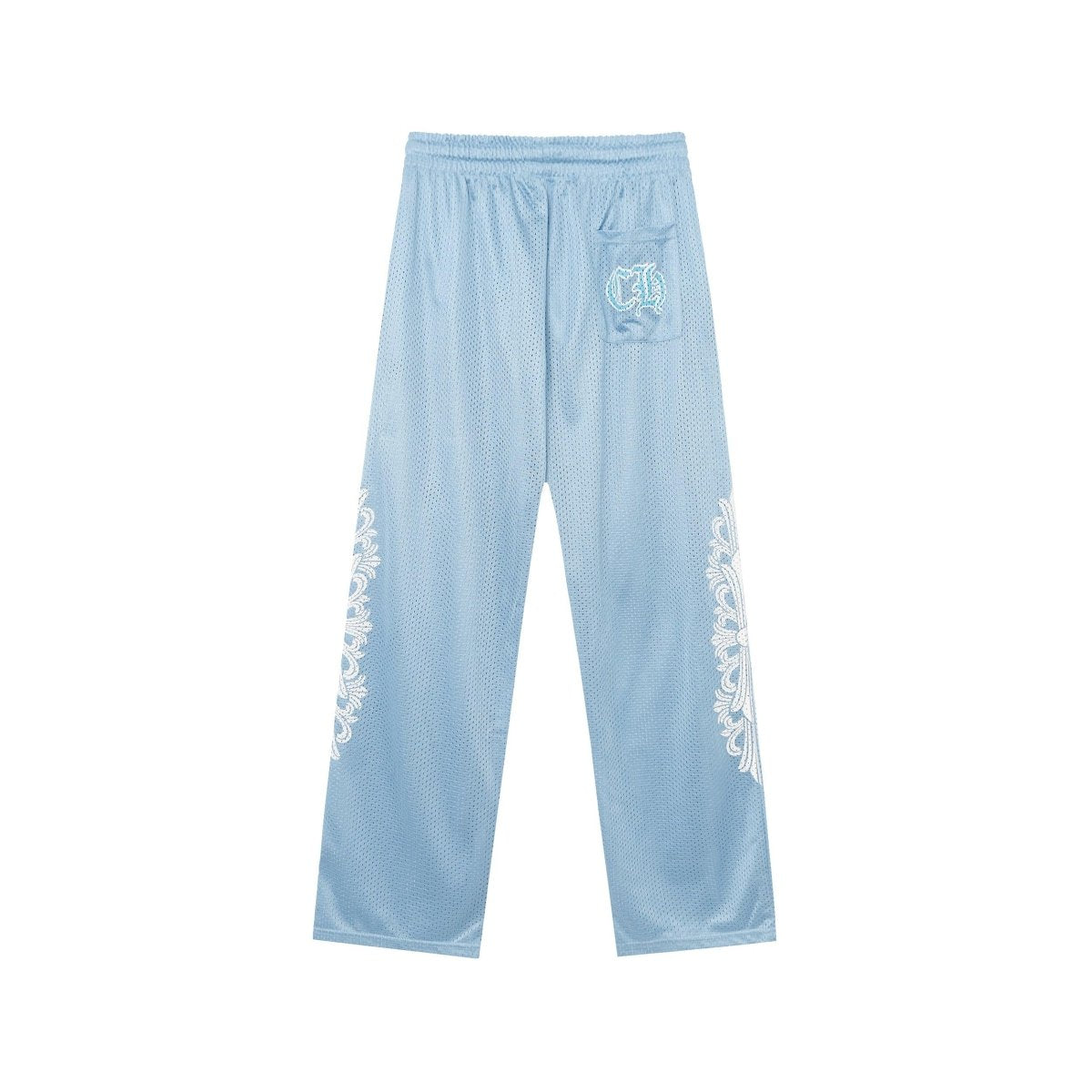 CHROME HEARTS Mesh Varsity Pants - Loja De Anarquia - Loja De Anarquia - CHROME HEARTS Mesh Varsity Pants - Loja De Anarquia - P - Azul - 