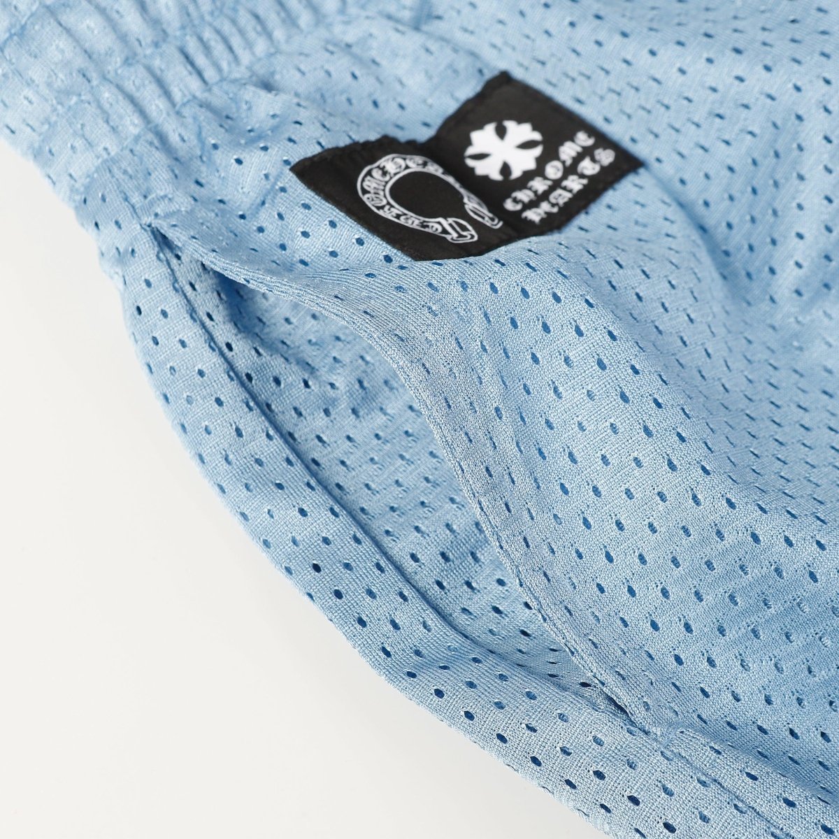 CHROME HEARTS Mesh Varsity Pants - Loja De Anarquia - Loja De Anarquia - CHROME HEARTS Mesh Varsity Pants - Loja De Anarquia - P - Azul - 