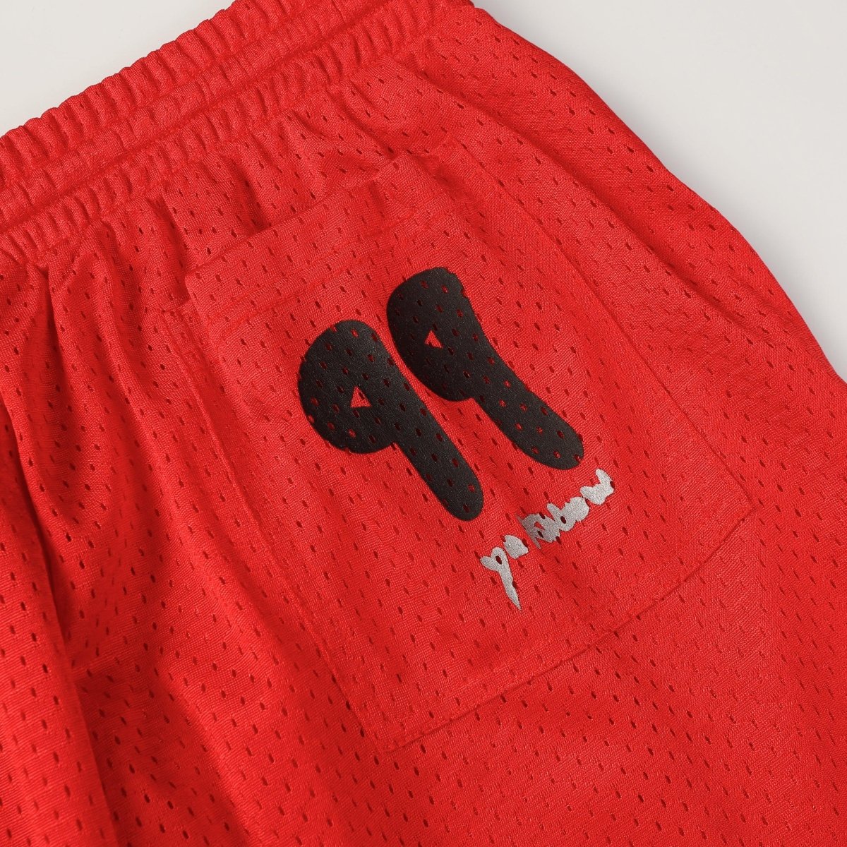 CHROME HEARTS Mesh Varsity Pants - Loja De Anarquia - Loja De Anarquia - CHROME HEARTS Mesh Varsity Pants - Loja De Anarquia - P - Vermelho - 