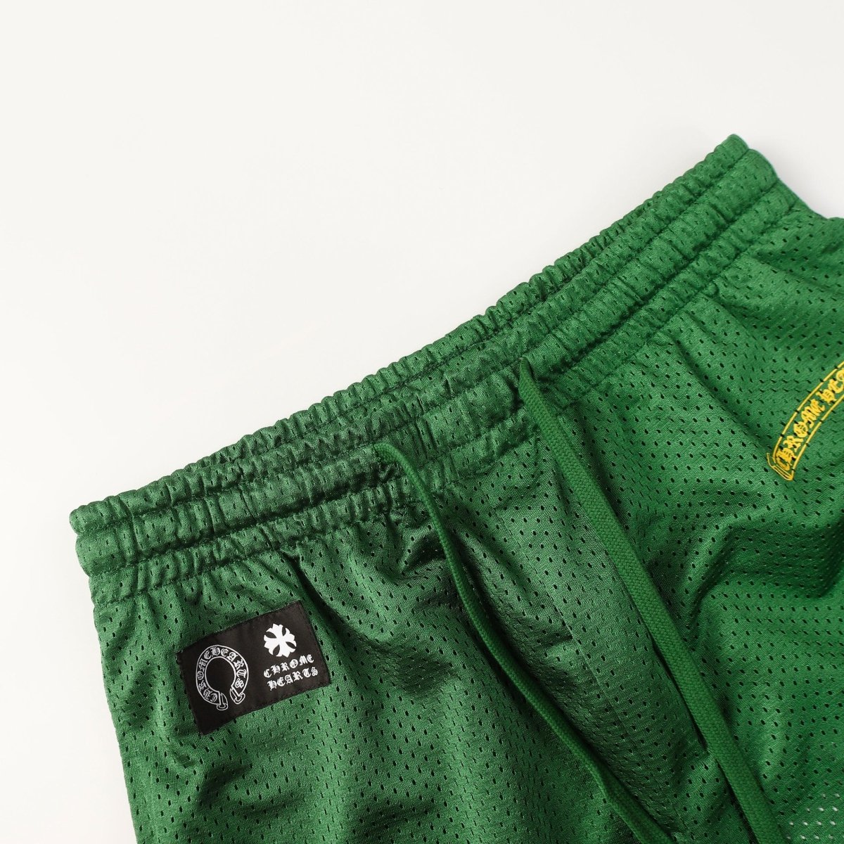 CHROME HEARTS Mesh Varsity Pants - Loja De Anarquia - Loja De Anarquia - CHROME HEARTS Mesh Varsity Pants - Loja De Anarquia - P - Verde - 