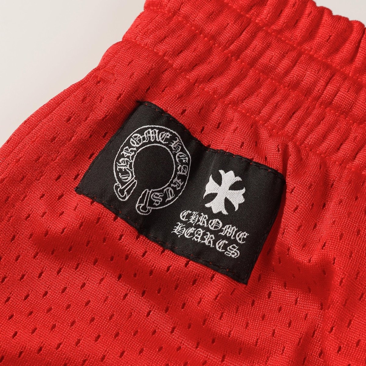 CHROME HEARTS Mesh Varsity Pants - Loja De Anarquia - Loja De Anarquia - CHROME HEARTS Mesh Varsity Pants - Loja De Anarquia - P - Vermelho - 