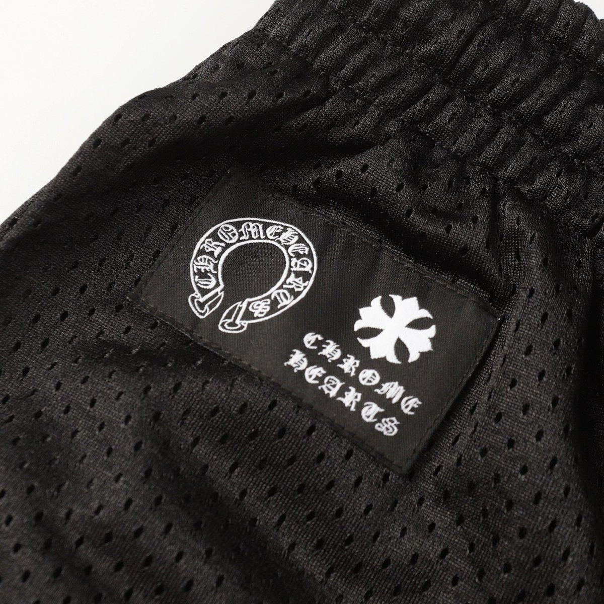 CHROME HEARTS Mesh Varsity Pants - Loja De Anarquia - Loja De Anarquia - CHROME HEARTS Mesh Varsity Pants - Loja De Anarquia - M - Preto - 