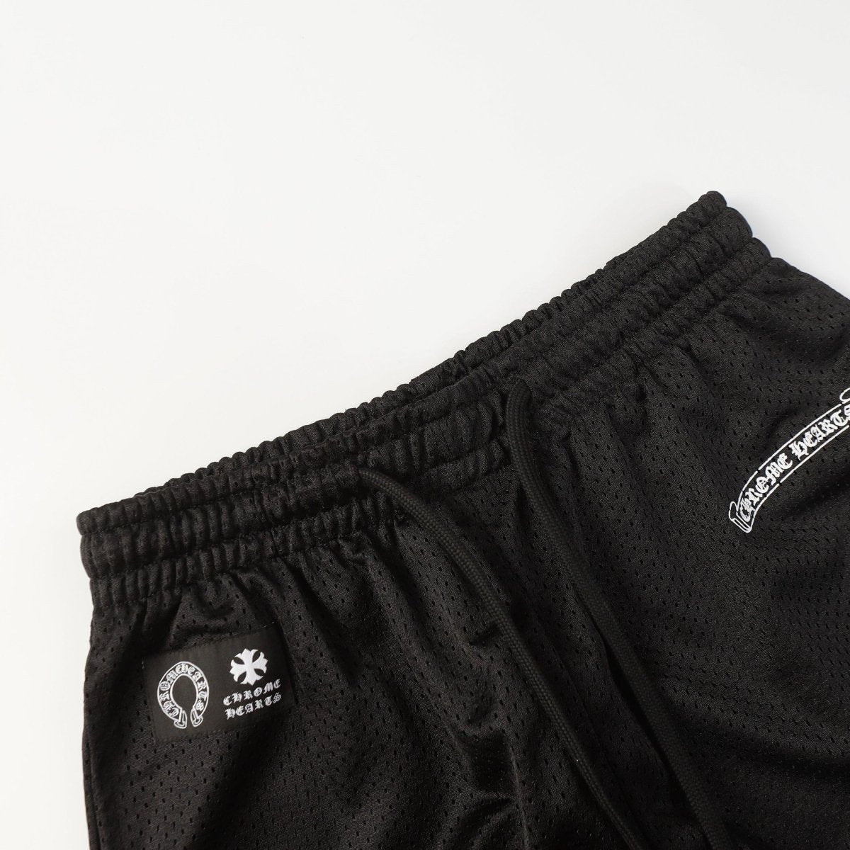 CHROME HEARTS Mesh Varsity Pants - Loja De Anarquia - Loja De Anarquia - CHROME HEARTS Mesh Varsity Pants - Loja De Anarquia - M - Preto - 