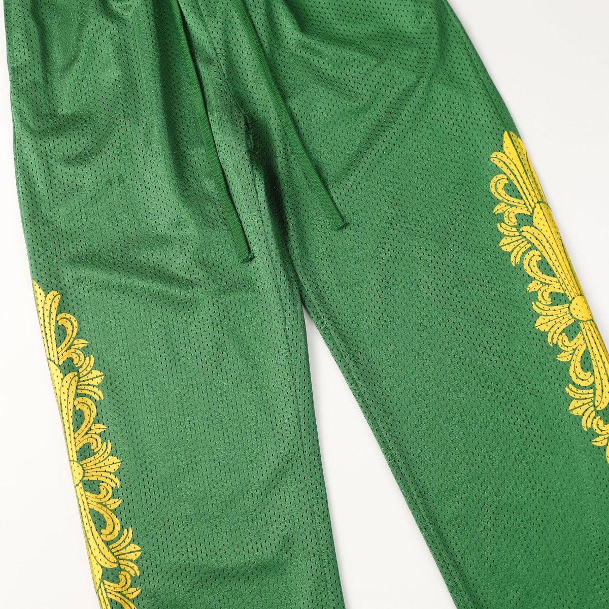 CHROME HEARTS Mesh Varsity Pants - Loja De Anarquia - Loja De Anarquia - CHROME HEARTS Mesh Varsity Pants - Loja De Anarquia - P - Verde - 